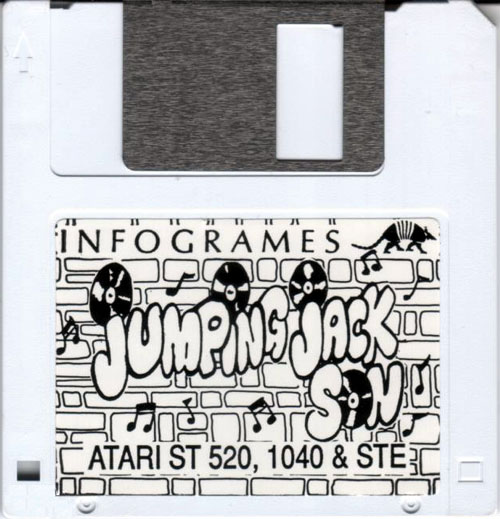 Jumping Jack Son media 5 for Atari ST